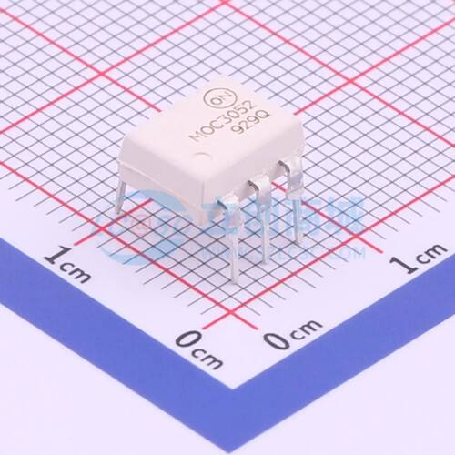 MOC3052M DIP-6 可控硅输出光耦 ON(安森美)原装正品 电子元件配