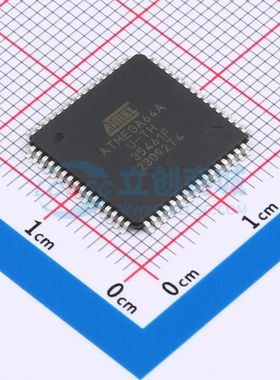 ATMEGA64A-AU TQFP-64(14x14) 单片机(MCU/MPU/SOC) 全新原装 电
