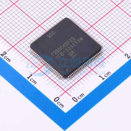 F280049PZSR QFP-100(14x14) 单片机(MCU/MPU/SOC) TI全新正品原