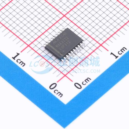 MAX3222EUP+T TSSOP-20 RS232芯片 全新原装 电子元件配单