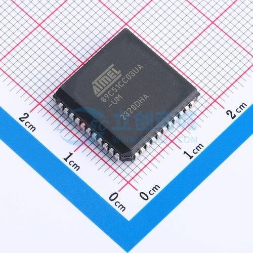 AT89C51CC03UA-SLSUM PLCC-44(16.6x16.6) 单片机(MCU/MPU/SOC)