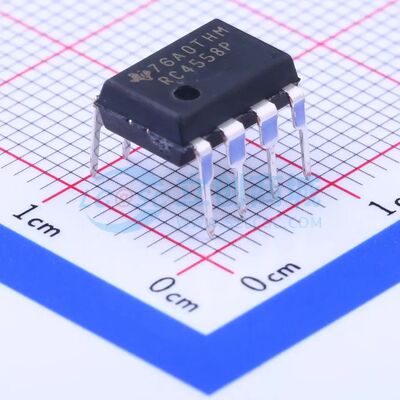 RC4558P PDIP-8 运算放大器 TI全新正品原装 电子元件配单