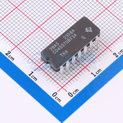 CD4007UBF3A CDIP-14 逻辑门 TI全新正品原装 电子元件配单