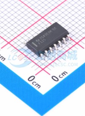SN74F125DR SOIC-14 缓冲器/驱动器/收发器 TI全新正品原装 电子