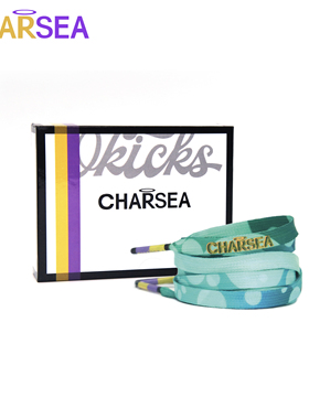 CHARSEA高贵灵魂21ss 适配AJ1AF1原装绿洲月白鞋带扁 LH0121-014