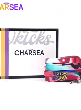 CHARSEA高贵灵魂20ss 适配AJ1AF1原装液态涂鸦鞋带扁 LH0120-007