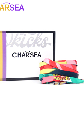 CHARSEA高贵灵魂 20FW适配AJ1AF1原装球鞋南非鹦鹉时尚潮流鞋带扁