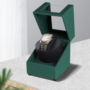 摇表器机械表晃表器手表转表器静音电动摇摆器绿色家用上弦单表位