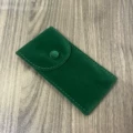 Watch Velvet Bag Green