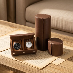 典越手表收纳盒便携式PU皮革手表盒手表收纳盒手表盒手表收纳盒