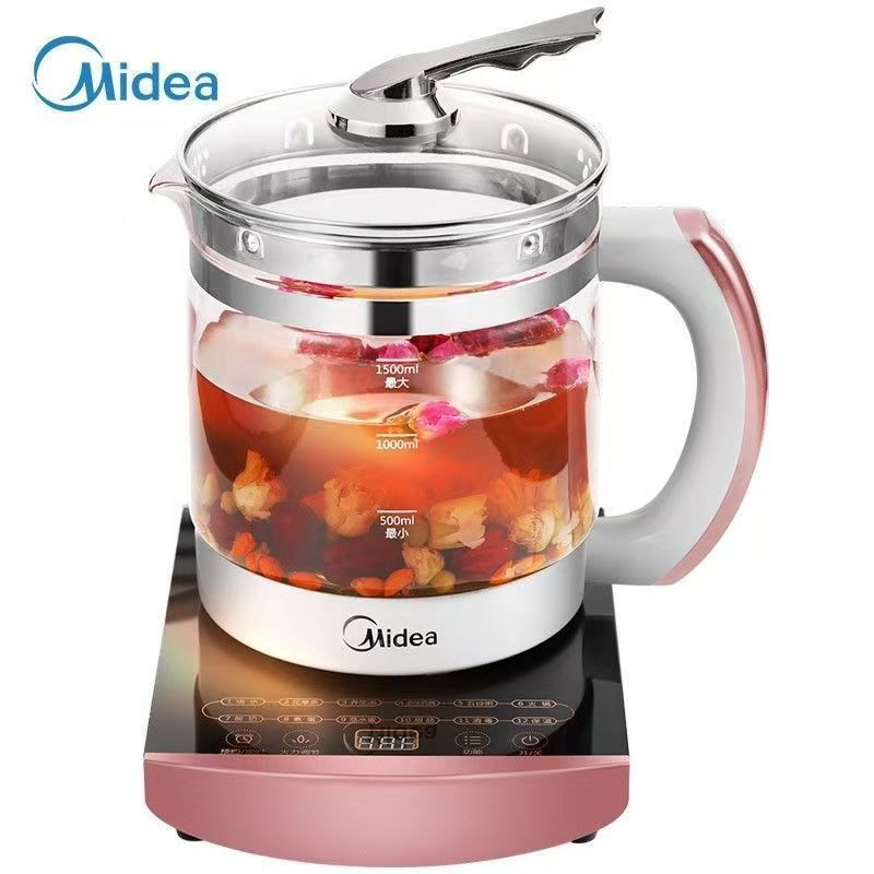 美的烧水煮茶熬中药养生壶