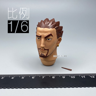 GD97002 阿龙 头雕 GDTOYS 班诺 12寸 兵人 突击手