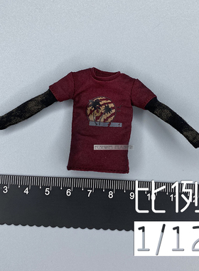 1/12 兵人 6寸人偶 Limtoys  最后生还者  美国末日 艾莉 上衣