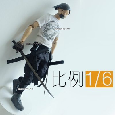 1/6 兵人 3ATOYS 可穿  潮流 裤子