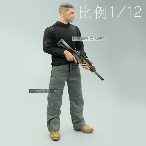 CROWDHTOYS1/6工装裤裤子