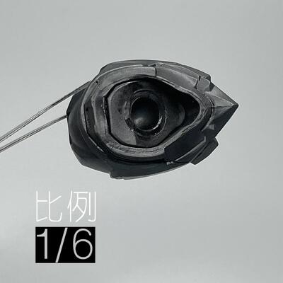 1/6 兵人 12寸 threezero 头雕 （半张脸）