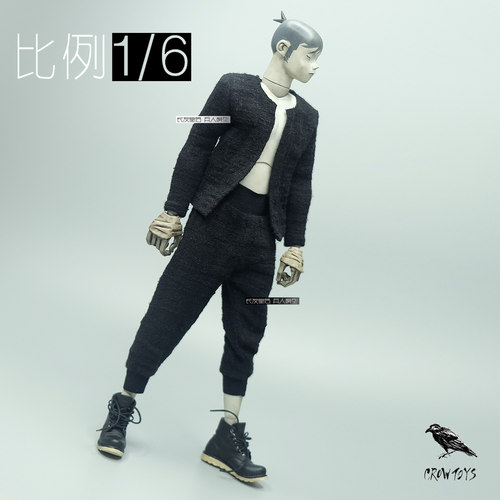 1/6兵人crowdhtoys上衣裤子八分