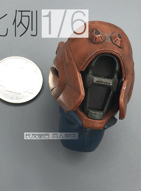 1/6 兵人 3a toys THREEZERO 命运 泰坦 头雕 蓝色款