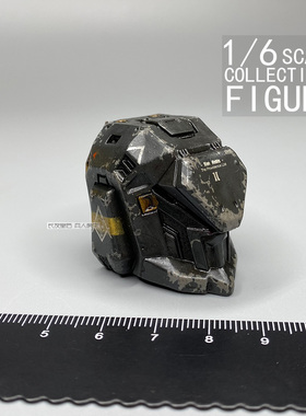 1/6 兵人 12寸 Devil toys WOO科幻军事 Secret Master 头雕