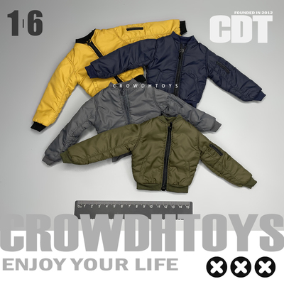1/6 兵人 CROWDHTOYS 潮流 夹克 外套 空军夹克