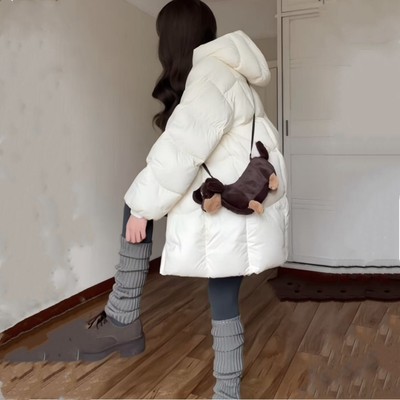 云朵泡芙羽绒棉服女2025年冬季