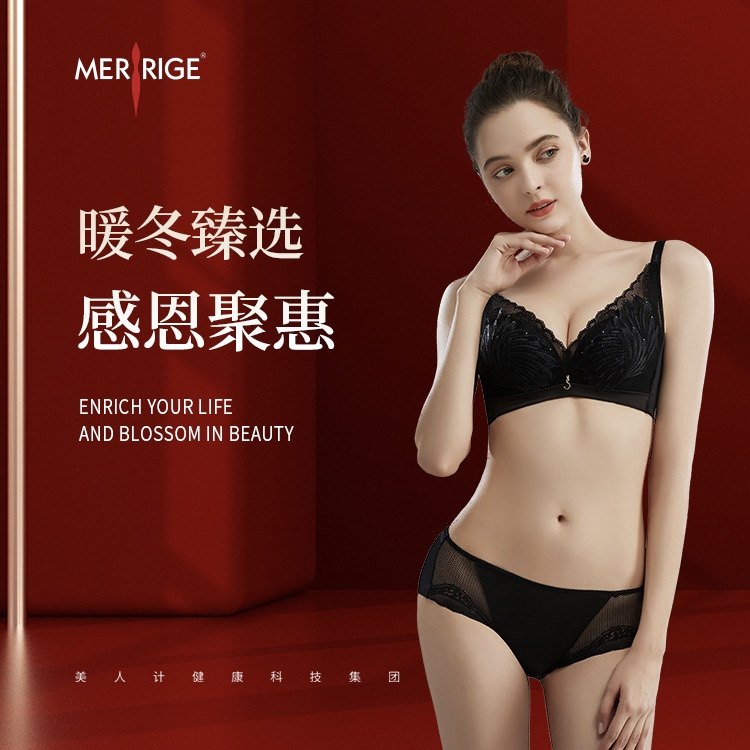 无钢圈文胸罩beswan/黑天鹅性感