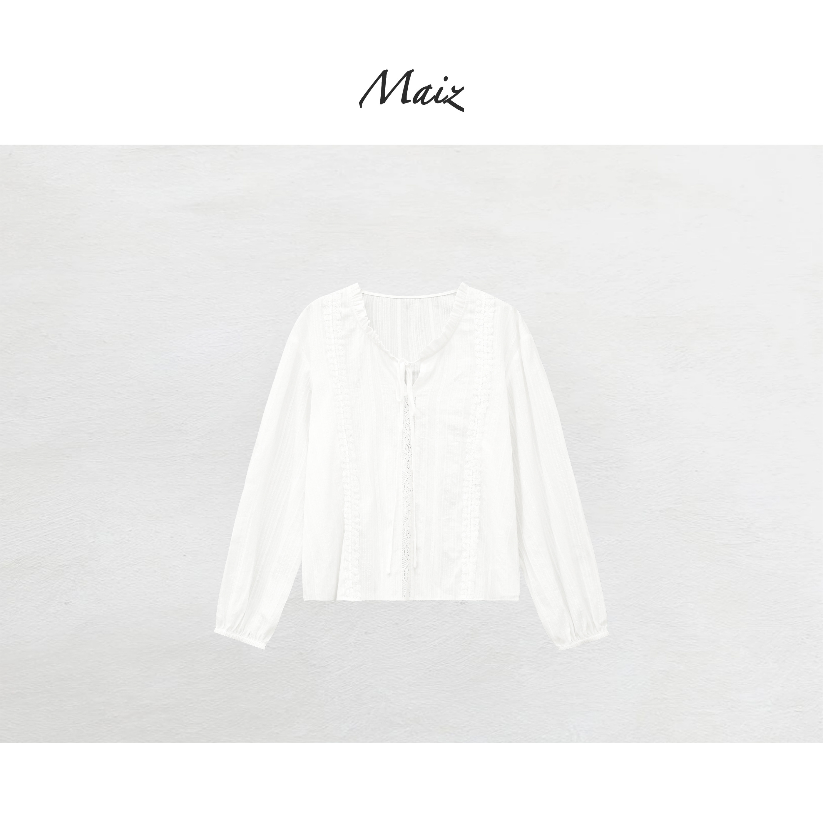 郑买买 白茉莉 2026新款春季洋气时尚休闲百搭简约气质衬衫女上衣