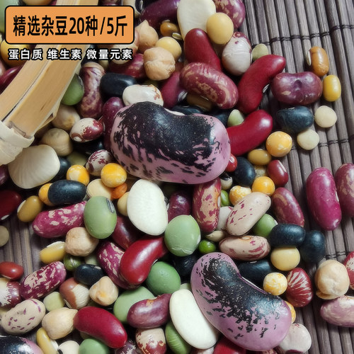 20种杂豆五谷杂粮豆类蛋白质