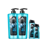 Adidas, вместительный и большой гель для душа со стойким ароматом, долговременный эффект