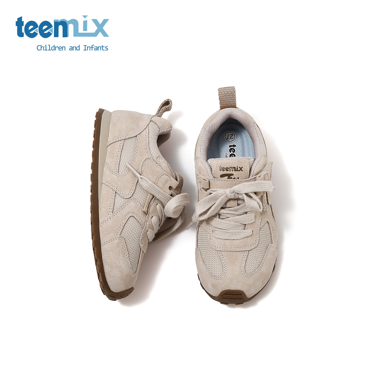 天美意童鞋2025春季新款男女童百搭中大童女孩软底时尚复古休闲鞋,童鞋/婴儿鞋/亲子鞋,运动鞋,淘宝优惠券,粉丝福利购,淘宝优惠卷