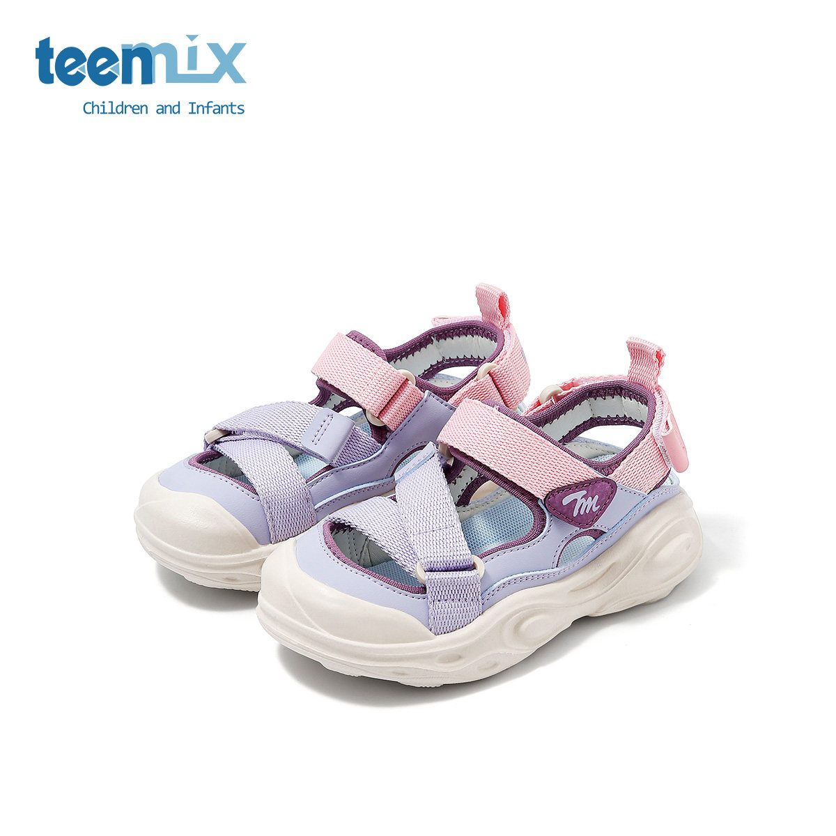 天美意童鞋儿童2026夏季新款凉鞋女童时尚软底沙滩鞋女孩休闲凉鞋