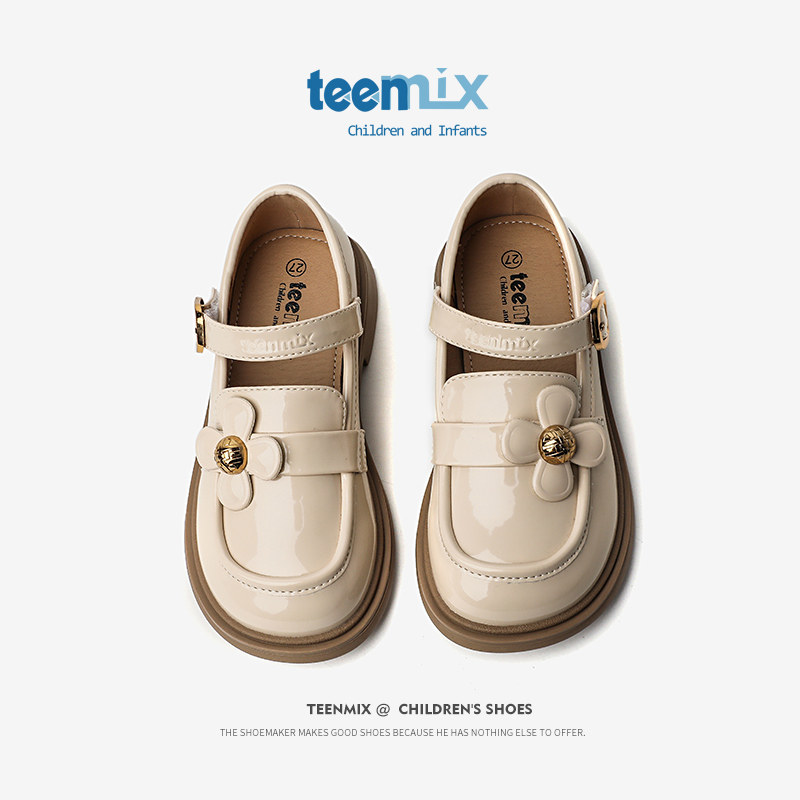天美意teenmix童鞋女童小皮鞋2025春秋季新款女宝宝软底公主鞋子,童鞋/婴儿鞋/亲子鞋,皮鞋,淘宝优惠券,粉丝福利购,淘宝优惠卷