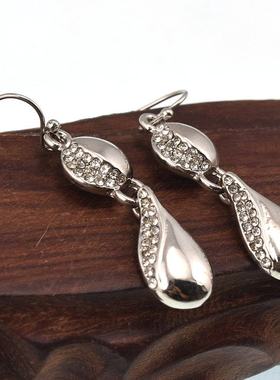 欧美外贸原单流行饰品  质感满钻 个性耳环耳坠女 190726