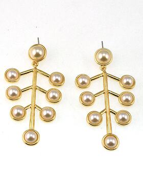 欧美外贸原单流行时尚饰品 质感夸张个性气质 耳环耳坠女 201224