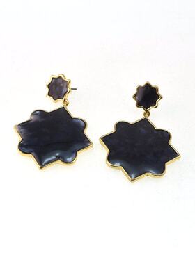 欧美外贸原单流行饰品  质感 滴油 耳环耳坠女 201224