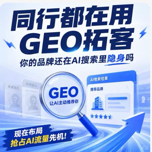ai豆包geo优化软件AI搜索平面广告设计