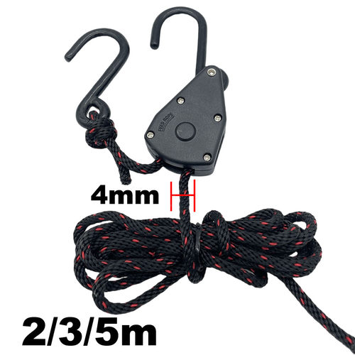 浸塑S钩挂绳捆绑绳吊绳滑轮