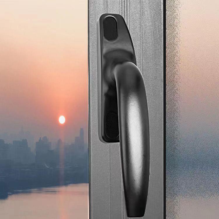 50型铝窗户多点把手拨叉连杆多点把手平开悬窗老式传动拉手执手