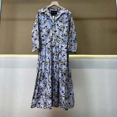 Samantha sung AUDREY#1弹棉CADRIFF MAGNOLIA SOFT LILAC裙E0108
