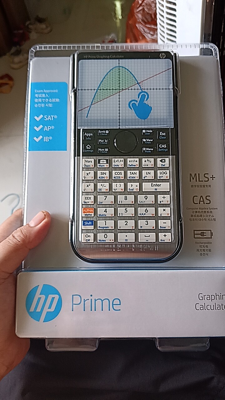 hp prime v2计算器触摸彩屏图形计算器SAT/AP/IB留学考试