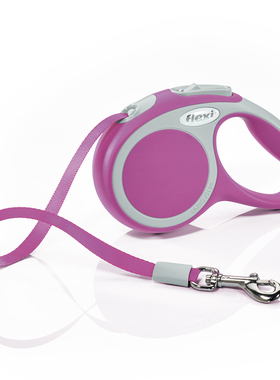 福莱希flexiVario 外星人 带状 宠物狗可伸缩牵引绳红色