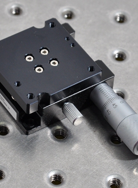 U轴MISUMI米思米RTSS40手动精密小角度微调旋钮型位移滑台铝40mm