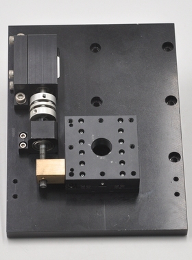 西格玛TAM-601SRFP手动X轴十字交叉滚柱导轨平台滑台行程正负14mm