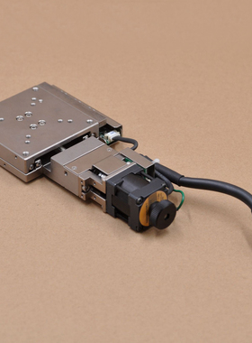 Y轴米思米XMSG715-RC24电动精密位移滑台光学微调平移调台钢70mm