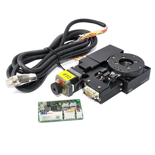 台湾GMT高明铁ARH60-A2PN-CD精密电动角度调整台分度盘回转型转盘