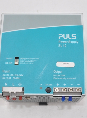 SL10.105 普尔世PULS 开关电源 单相输入24V 10A