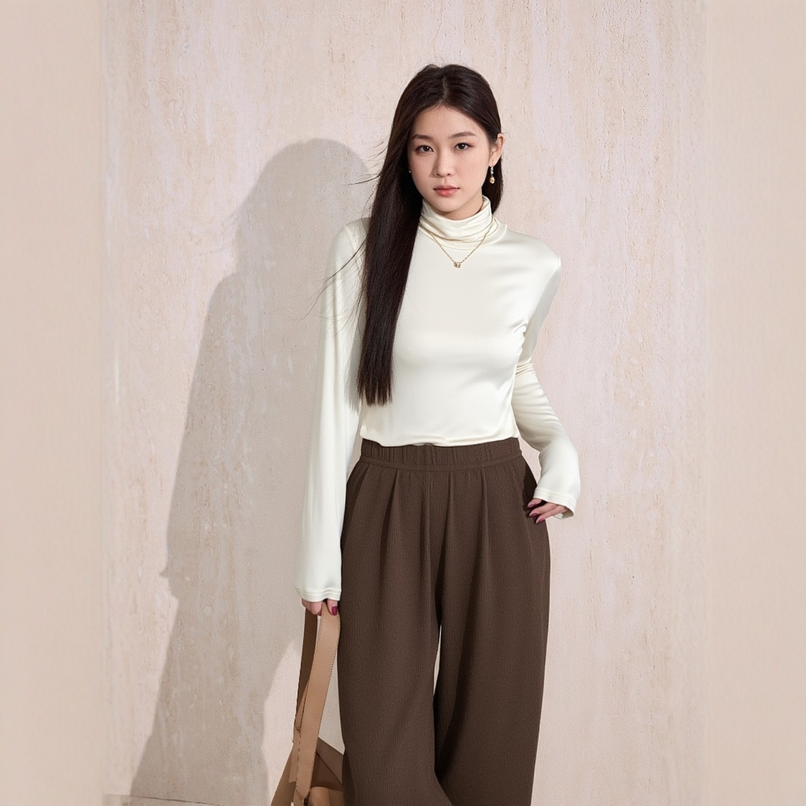 大码mm胖潮打底衫遮肚显瘦高领洋气女装胖mm秋冬200斤堆堆领针织,女装/女士精品,大码内搭,淘宝优惠券,粉丝福利购,淘宝优惠卷