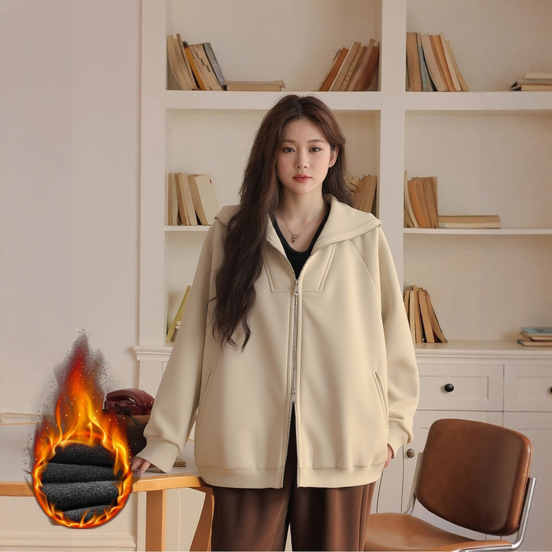 凤凰依屋大码宽松百搭女装外套