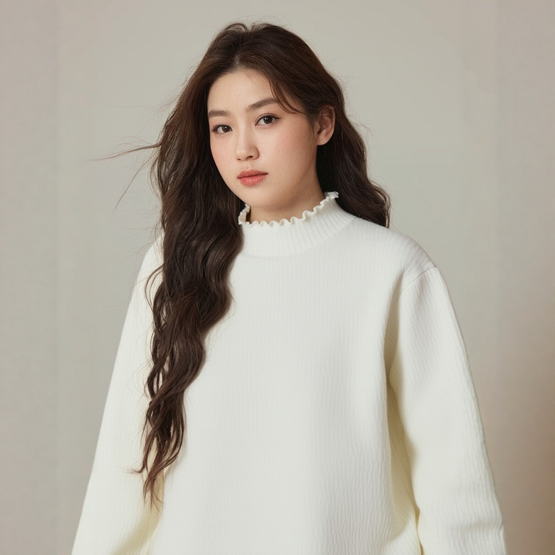 大码毛衣女款2025新款冬季加绒加厚正肩宽松遮肚子外穿保暖打底衫,女装/女士精品,大码内搭,淘宝优惠券,粉丝福利购,淘宝优惠卷