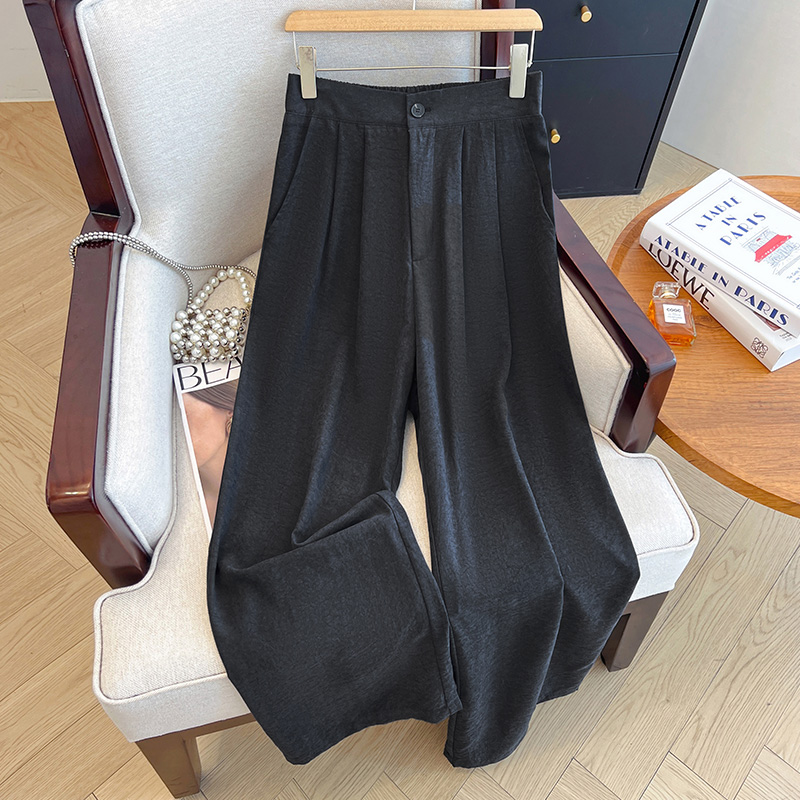 凤凰依屋大码宽松休闲裤